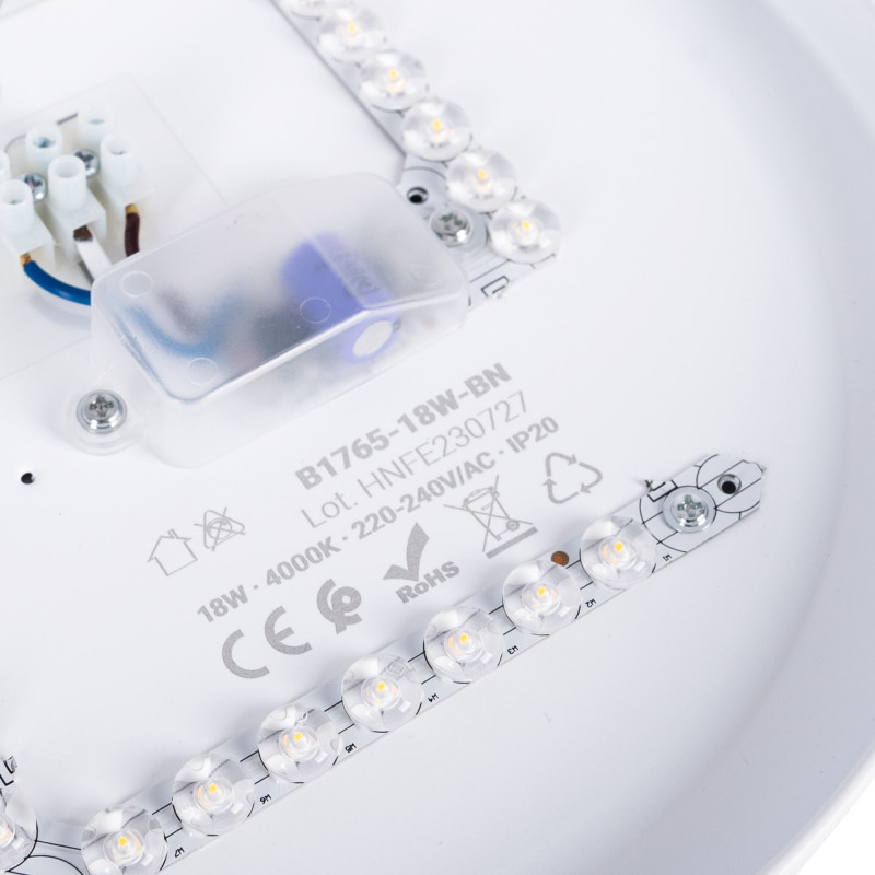 Surface mounted LED ceiling light - 26cm - 18W - 1800lm - IP20