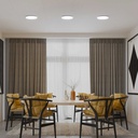 Surface mounted LED ceiling light - 26cm - 18W - 1800lm - IP20