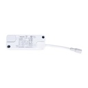 Recessed Backlight LED panel - 120x60cm - 5600lm - Philips driver - 50W - UGR22 - IP40
