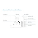 PMW Manual dimmer 12-48V DC - 20A - RF 2.4GHz - Adjustable frequency and dimming curve - Skydance