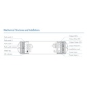 RGB/CCT/Single colour Controller 12-48V DC - 18A (6A/channel) - RF 2.4G - PUSH dimmer - Skydance