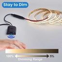 Dual proximity sensor for On/Off and dimming of LED strips - 5-24V DC