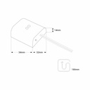 Dual proximity sensor for On/Off and dimming of LED strips - 5-24V DC