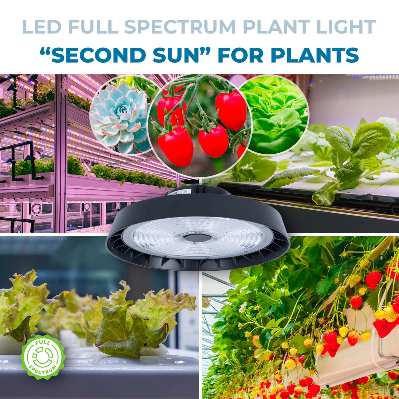 LED Grow Light - High bay - 150W - Full Spectrum