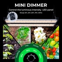 LED Grow Light - 250W - Dimmable 0-10V - Full Spectrum