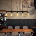 Vintage pipe pendant lamp "COPPER".