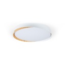 CCT LED 36W ceiling light - Wood effect - ø50cm - IP22