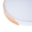 CCT LED 24W Ceiling Light - Wood and Polycarbonate - ø40cm - IP22