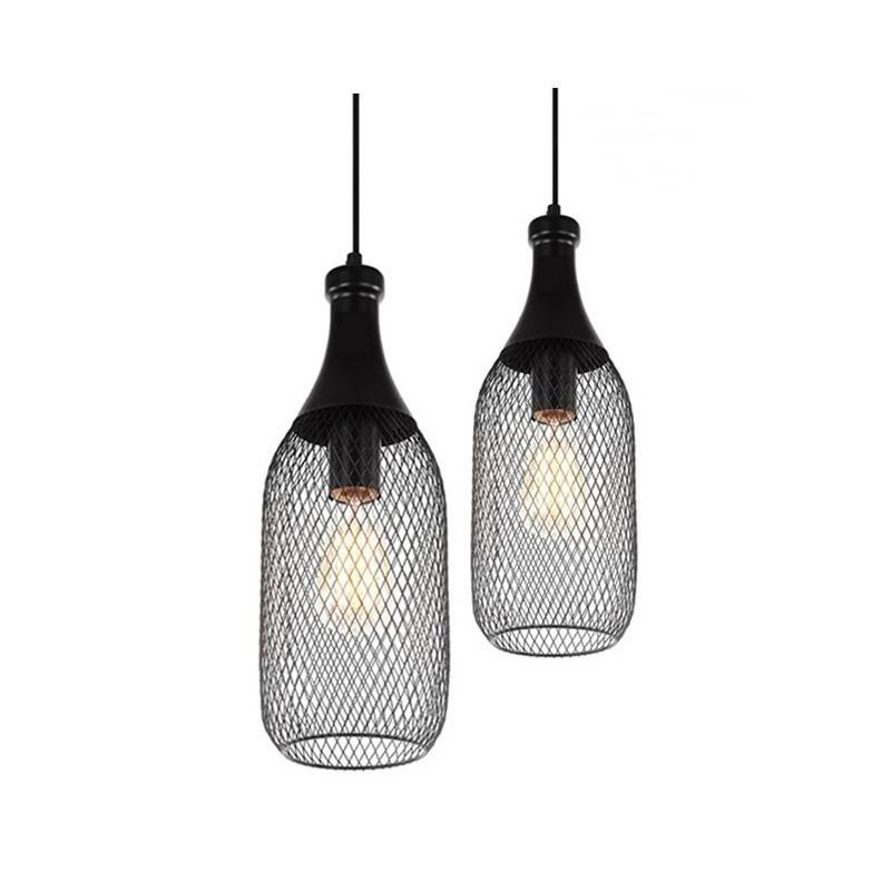 Bottle pendant lamp "CODD".