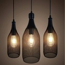 Bottle pendant lamp "CODD".