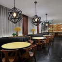 Nordic icosahedron pendant lamp "KODA".