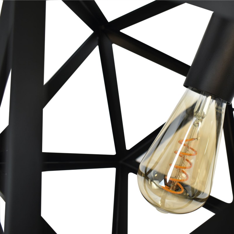 Nordic icosahedron pendant lamp "KODA".
