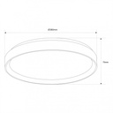 CCT LED 24W Ceiling light - Wood Effect - Ø40cm