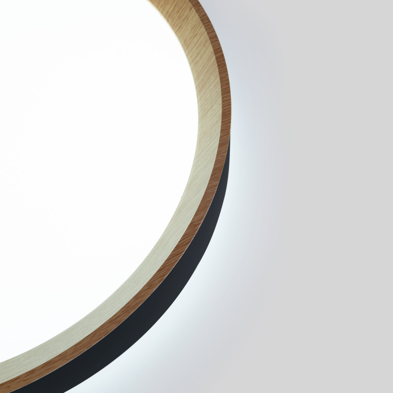 CCT LED 24W Ceiling light - Wood Effect - Ø40cm
