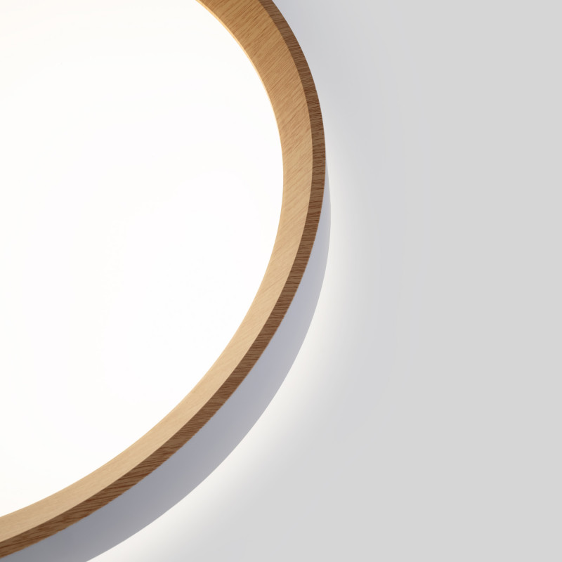 CCT LED 24W Ceiling light - Wood Effect - Ø40cm