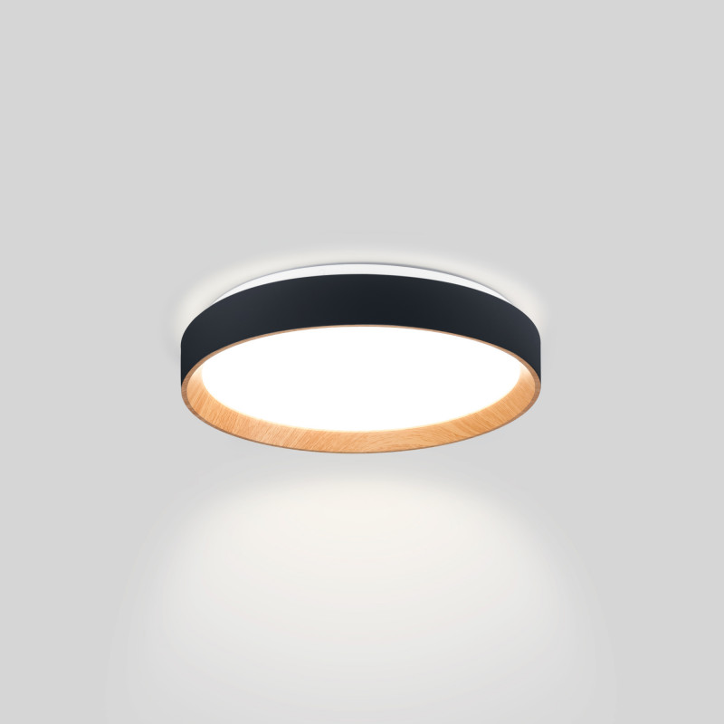 CCT LED 24W Ceiling light - Wood Effect - Ø40cm