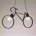 Oliver" bicycle pendant lamp - 2 x E27