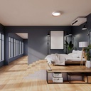CCT LED 24W Ceiling light - Wood Effect - Ø40cm
