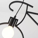 Oliver" bicycle pendant lamp - 2 x E27