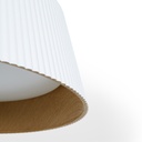 CCT LED Pendant Lamp - 24W - Wood effect - ø46cm
