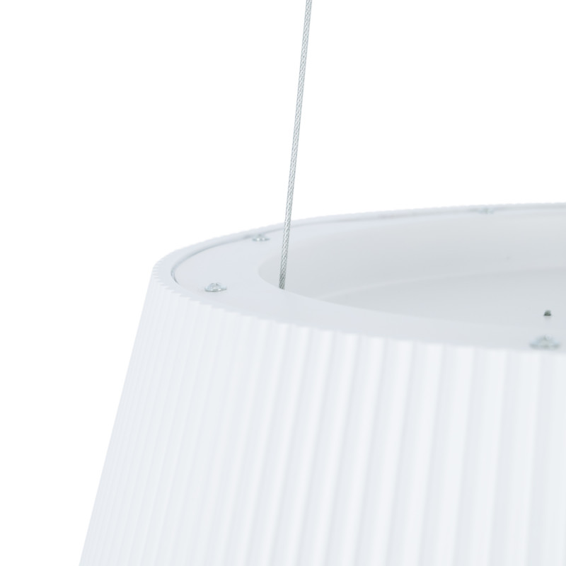 CCT LED Pendant Lamp - 24W - Wood effect - ø46cm