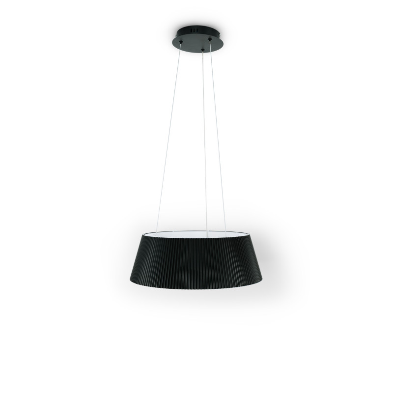 CCT LED Pendant Lamp - 24W - Wood effect - ø46cm