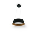 CCT LED Pendant Lamp - 24W - Wood effect - ø46cm