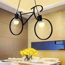 Oliver" bicycle pendant lamp - 2 x E27