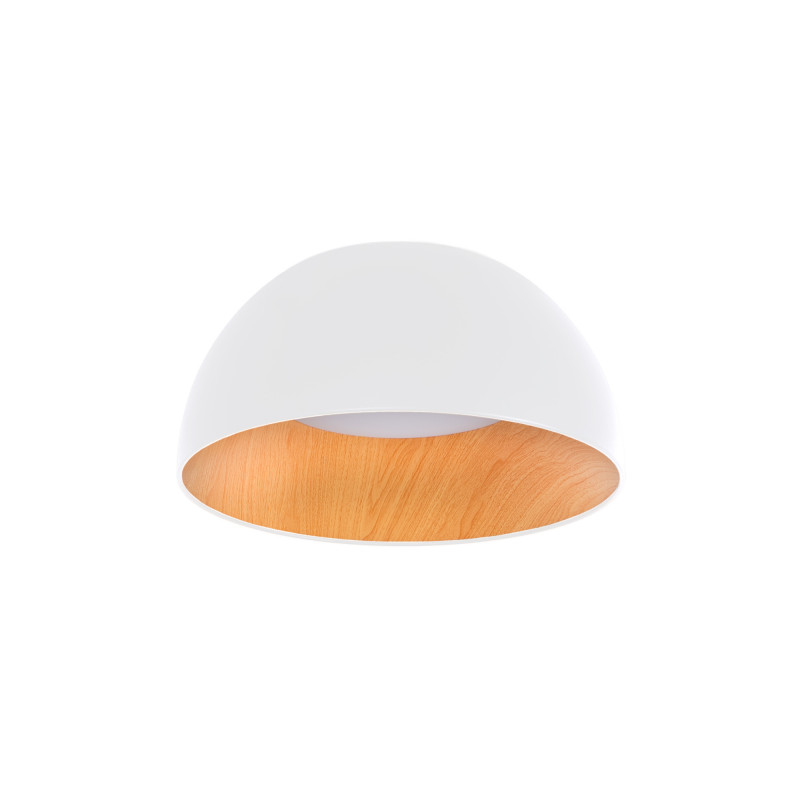 CCT LED 12W ceiling light - Wood Effect - ø35cm