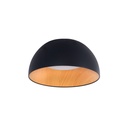 CCT LED 12W ceiling light - Wood Effect - ø35cm