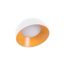 CCT LED slant ceiling light - 12W - Wood effect - ø35cm
