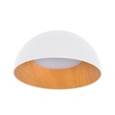 CCT LED 24W ceiling light - Wood effect - ø50cm