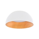 CCT LED 24W ceiling light - Wood effect - ø50cm