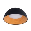 CCT LED 24W ceiling light - Wood effect - ø50cm
