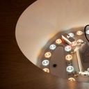 CCT LED 24W ceiling light - Wood effect - ø50cm