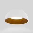 CCT LED 24W ceiling light - Wood effect - ø50cm