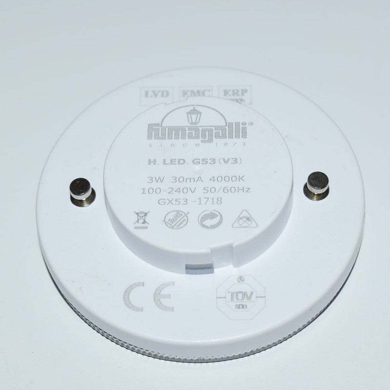 FUMAGALLI "LETI 100" GX53 recessed LED step light - 3W - IP66