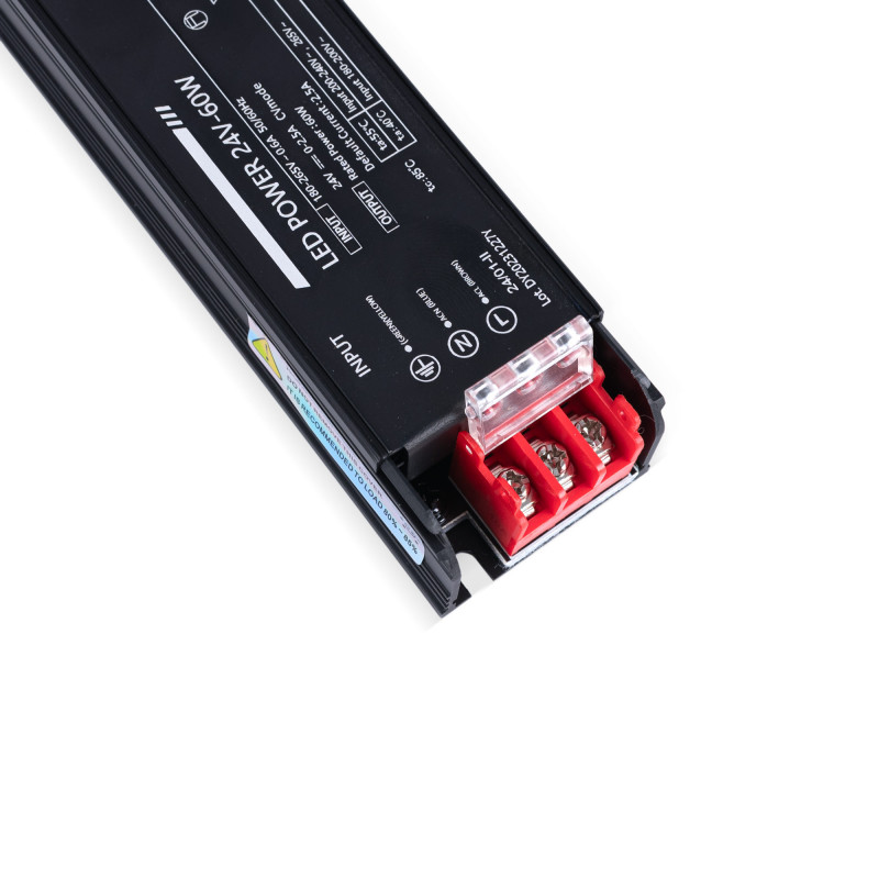 Slim power supply - 60W - 24V - 2.5A - High efficiency - IP20