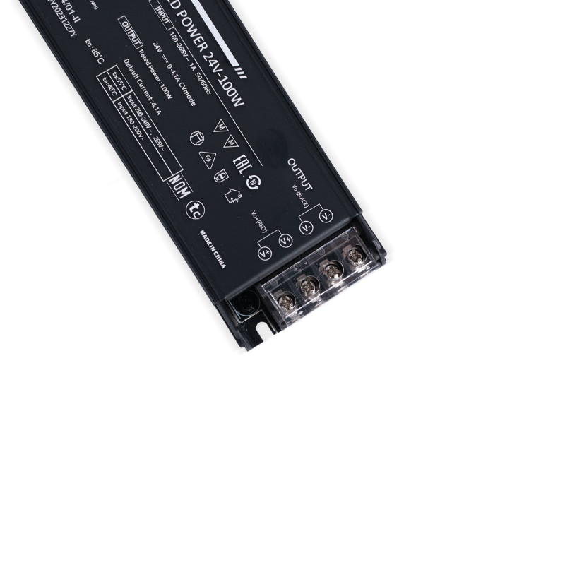 Slim power supply - 100W - 24V - 4.1A - High efficiency - IP20