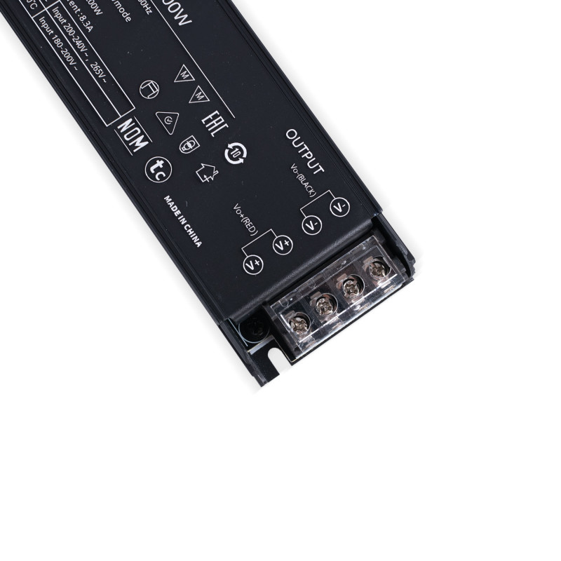 Slim power supply - 200W - 24V - 8.3A - High Efficiency - IP20