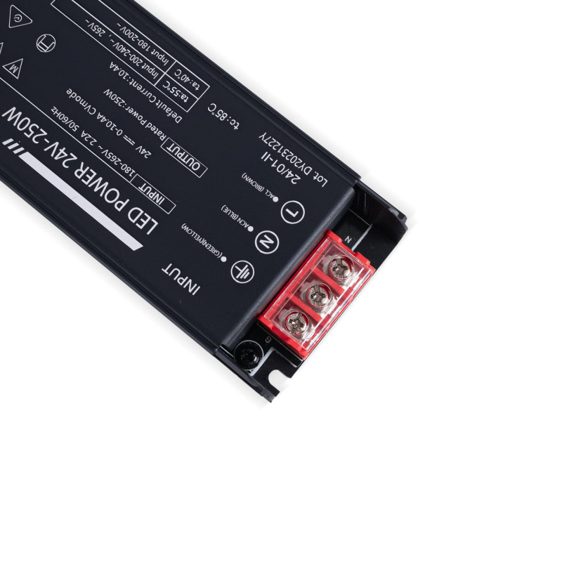 Slim power supply - 250W - 24V - 10.4A - High Efficiency - IP20