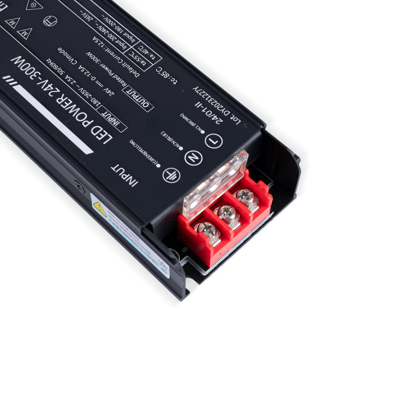 Slim power supply - 300W - 24V - 12.5A - High Efficiency - IP20