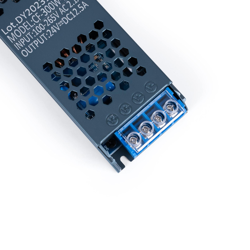Slim power supply - 300W - 24V - 12.5A - IP20