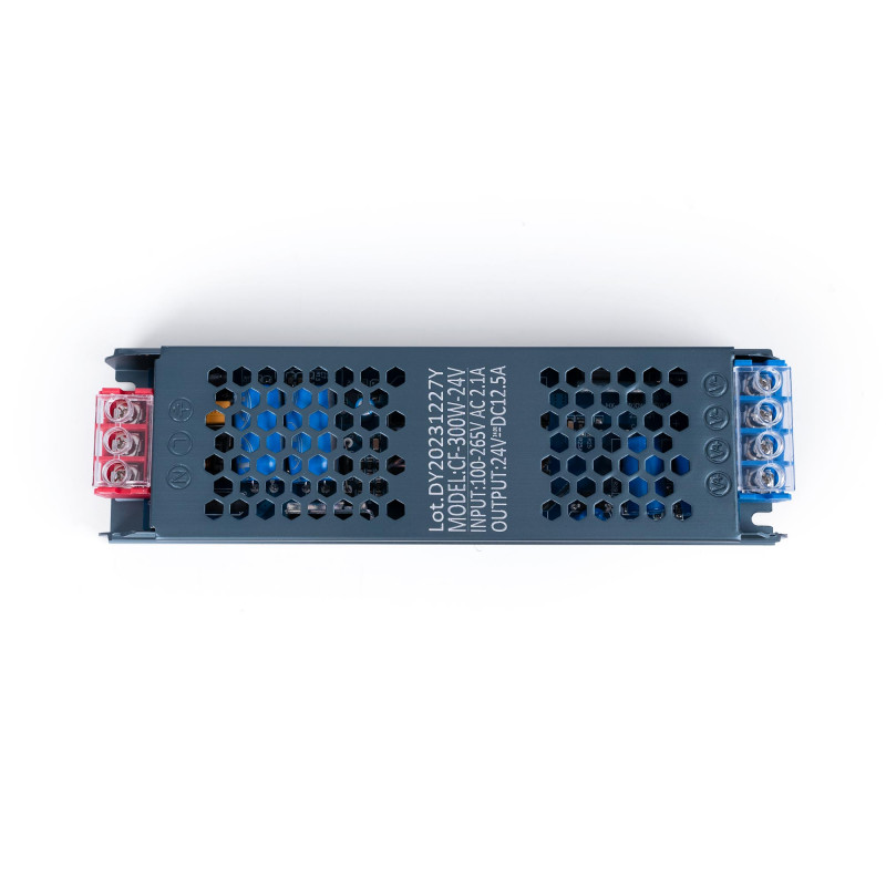 Slim power supply - 300W - 24V - 12.5A - IP20
