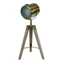 BOGART" floor or table lamp with tripod "BOGART" bronze finish