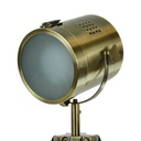 BOGART" floor or table lamp with tripod "BOGART" bronze finish