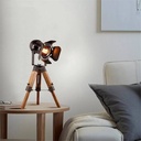 Vintage table lamp with tripod "CINEMA MINI" 67cm