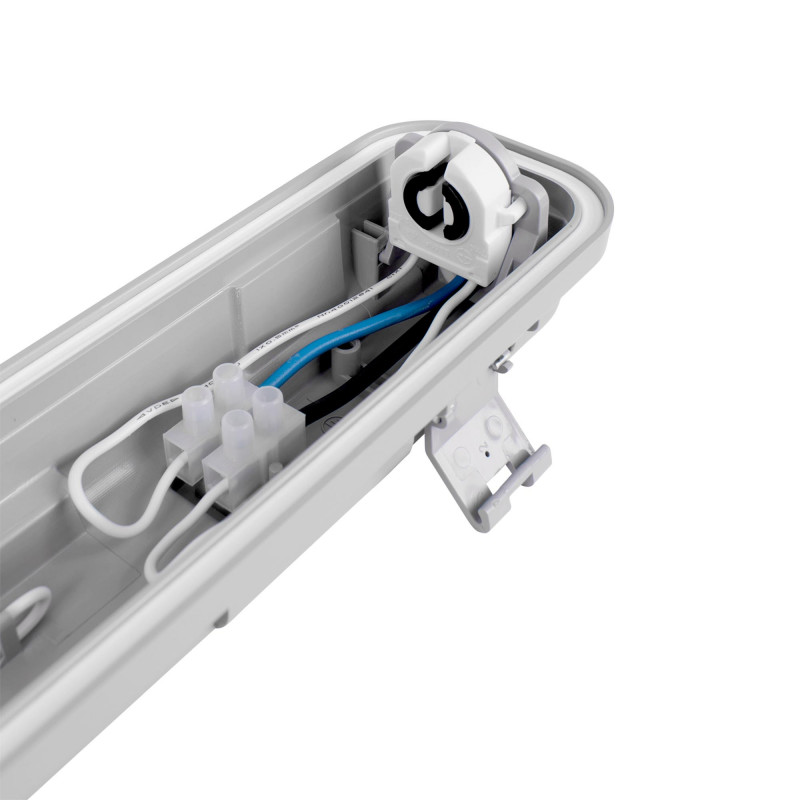 Kit 150cm waterproof LED batten + 24W LED T8 tube - 6000K
