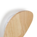 Wooden wall light "Eclipse 3" - 8W - Warm light