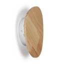 Wooden wall light "Eclipse 3" - 12W - Warm light